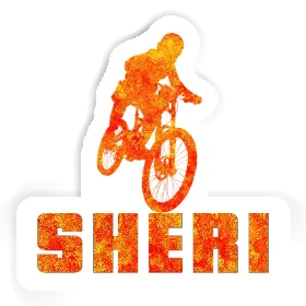 Autocollant Sheri Freeride Biker Image