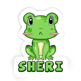 Autocollant Sheri Grenouille Image
