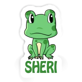 Frosch Aufkleber Sheri Image