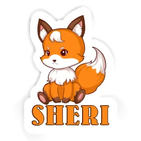 Sheri Autocollant Renard Image