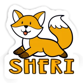 Autocollant Renard Sheri Image