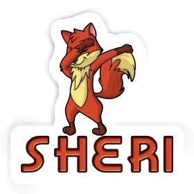Renard Autocollant Sheri Image