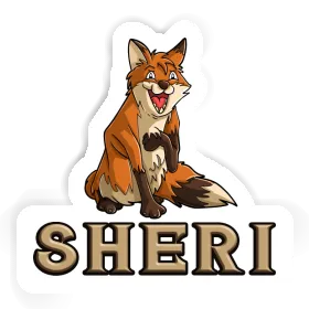 Sheri Autocollant Renard Image