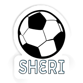 Ballon de foot Autocollant Sheri Image