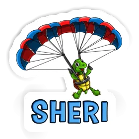 Sticker Gleitschirmflieger Sheri Image