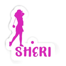 Aufkleber Sheri Golferin Image