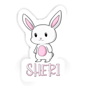 Aufkleber Hase Sheri Image