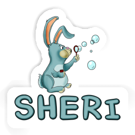 Seifenblasen-Hase Sticker Sheri Image