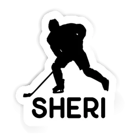 Autocollant Joueur de hockey Sheri Image