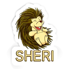 Sheri Autocollant Hérisson Image