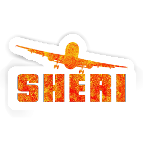 Sheri Autocollant Avion Image