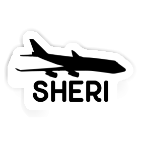 Sheri Autocollant Jumbo-Jet Image