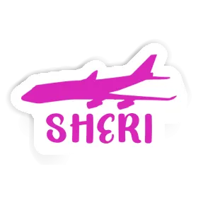 Autocollant Sheri Jumbo-Jet Image