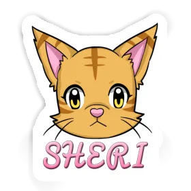 Sheri Autocollant Chat Image