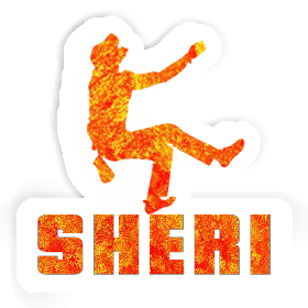 Sticker Kletterer Sheri Image