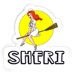 Aufkleber Sheri Hexe Image