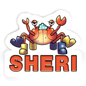Sheri Aufkleber Krabbe Image