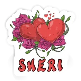 Aufkleber Herz Sheri Image