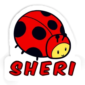 Coccinelle Autocollant Sheri Image