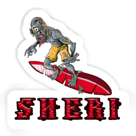 Aufkleber Sheri Surfer Image