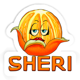 Sticker Orange Sheri Image