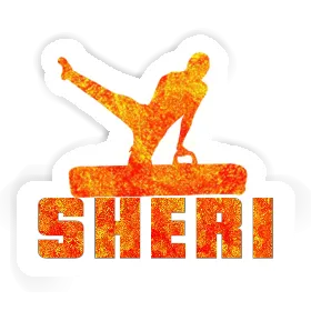Gymnaste Autocollant Sheri Image