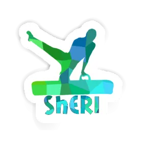 Gymnaste Autocollant Sheri Image