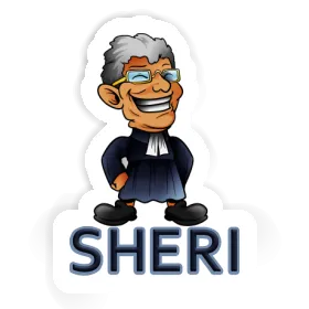 Sheri Autocollant Révérend Image