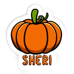 Sticker Sheri Pumpkin Image