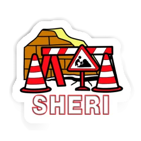 Sheri Sticker Baustelle Image