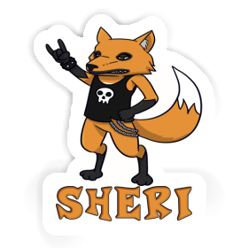 Renard Autocollant Sheri Image