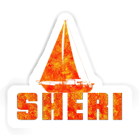 Sailboat Sticker Sheri Image