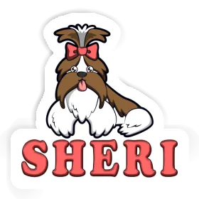 Shih Tzu Autocollant Sheri Image