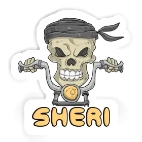 Töffahrer Sticker Sheri Image