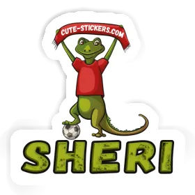 Autocollant Lézard Sheri Image