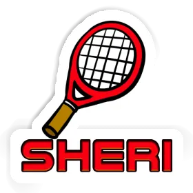 Raquette de tennis Autocollant Sheri Image