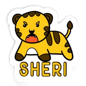 Sheri Sticker Tiger Image