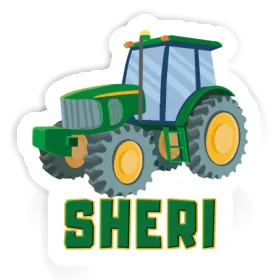 Sheri Aufkleber Traktor Image