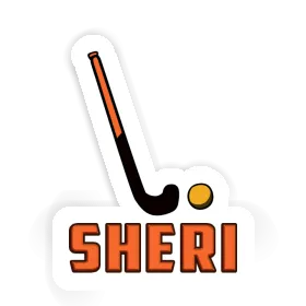 Sheri Autocollant Crosse d'unihockey Image