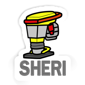 Sheri Aufkleber Vibrationsstampfer Image