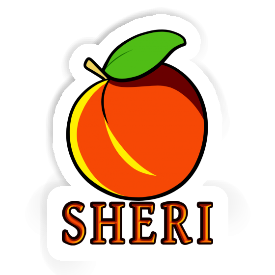 Sheri Sticker Aprikose Laptop Image