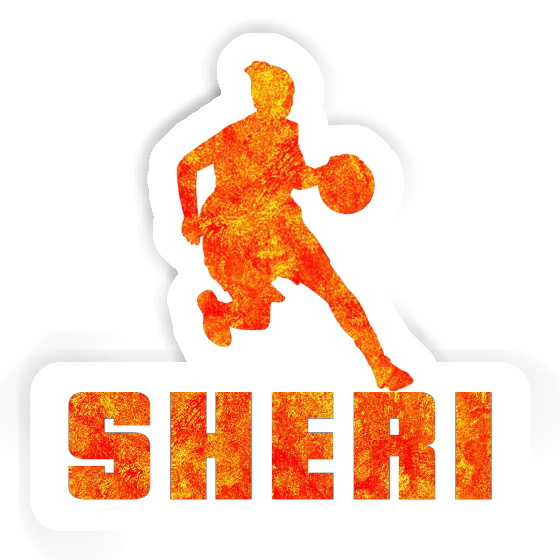Sticker Basketballspielerin Sheri Notebook Sticker Basketballspielerin Sheri Notebook Image