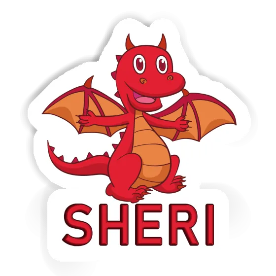 Sticker Sheri Baby Dragon Gift package Image