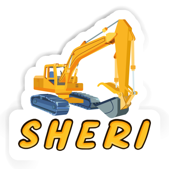 Aufkleber Bagger Sheri Laptop Image