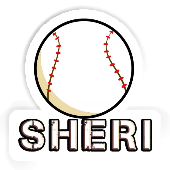 Aufkleber Sheri Baseball Notebook Image