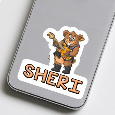Aufkleber Gitarrist Sheri Notebook Aufkleber Gitarrist Sheri Notebook Image