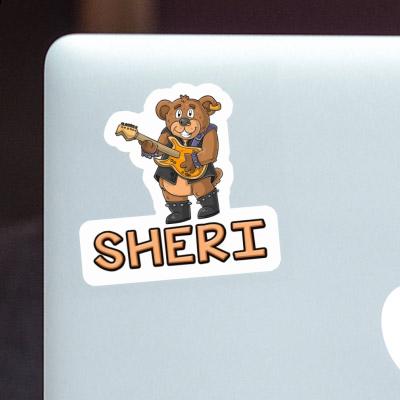 Aufkleber Gitarrist Sheri Laptop Aufkleber Gitarrist Sheri Laptop Image