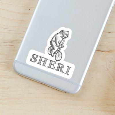 Aufkleber Velofahrer Sheri Laptop Image