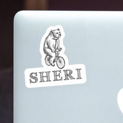 Aufkleber Velofahrer Sheri Notebook Image