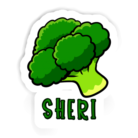Sheri Sticker Broccoli Laptop Image